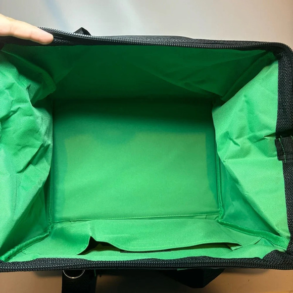 Metabo 372294M HPT 15 X 11 X 15" Contractor Canvas Tool Bag - Black/Green NWOT. - Picture 8 of 8